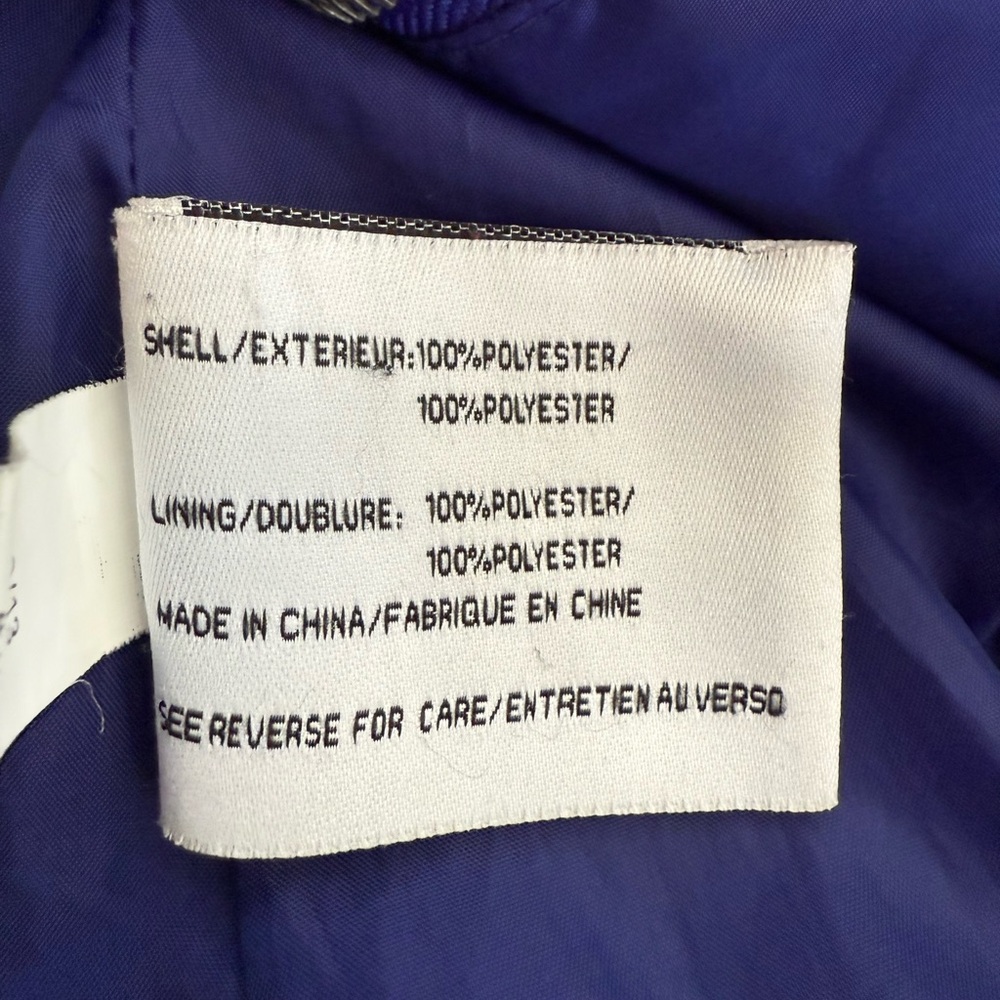 DKNY Royal Blue Lightweight Trench Coat - Picture 14 of 15